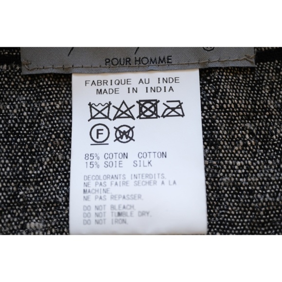 Yohji Yamamoto - SS24 Cotton-Silk Hand-Stitch Scarf - Picture 8 of 16